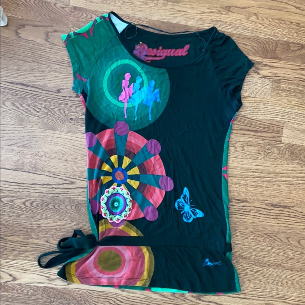DESIGUAL multicolor top